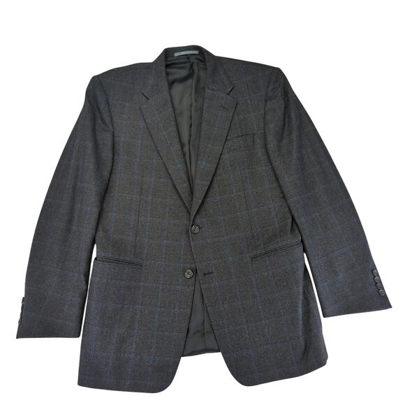 Hickey Freeman Madison Blazer Jacket 2 Button 100% Worsted Wool Sport Coat 42R - Picture 1 of 10